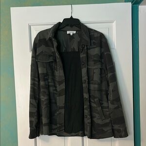 NWT Splendid Camouflage Button-Up Jacket